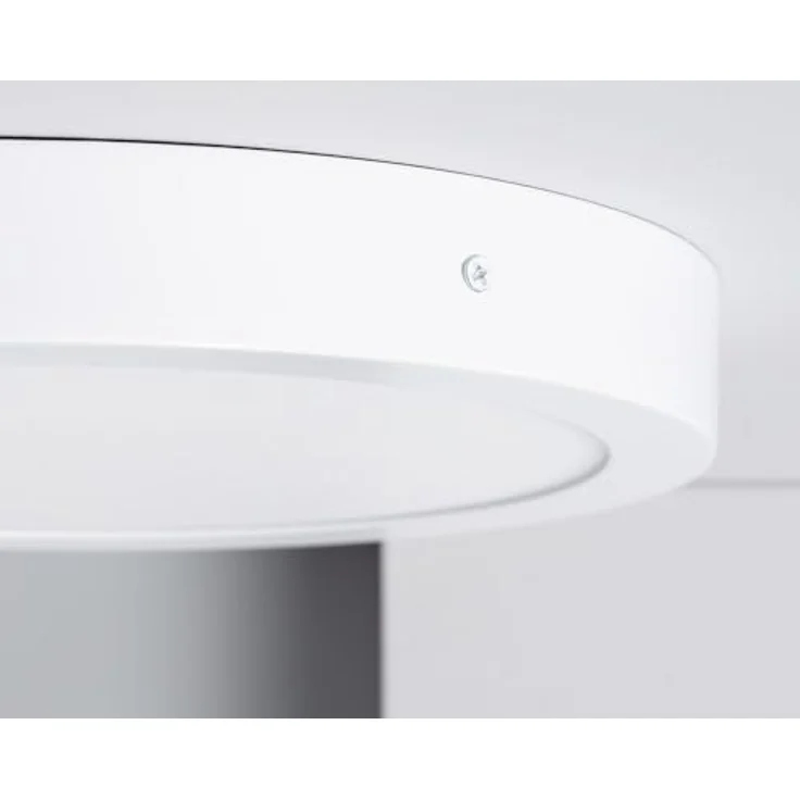 LEDKIA LIGHTING LED-Deckenleuchte 24W Rund Ø300 mm 40xØ300 mm Aluminium in Silber für Wohnzimmer, Küche, Schlafzimmer – Bild 5