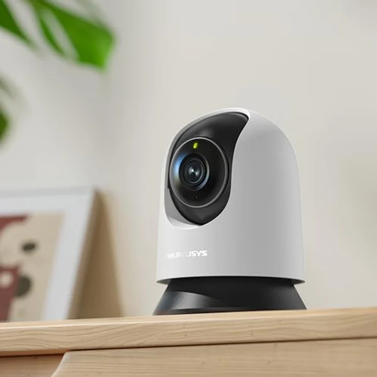 Mercusys MC210, Pan/Tilt Home Security Wi-Fi Kamera mit 2K 3 MP Video, Nachtsicht, Zwei-Wege-Audio, 512 GB microSD Unterstützung – Bild 9
