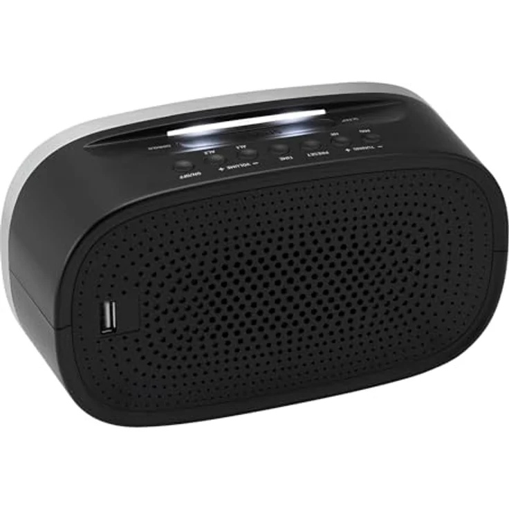 Grundig Sonoclock 3100 Uhrenradio (2 W) mit LED-Display und USB-Anschluss, Schwarz – Bild 3
