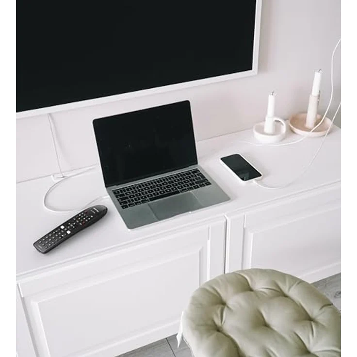 Meliconi Universal-Fernbedienung GUMBODY FACILE TV+ | Korpus aus Gummi, kompatibel mit Fast Allen im Umlauf befindlichen Fernsehgeräten, plastikfreie Verkaufsverpackungen – Bild 2