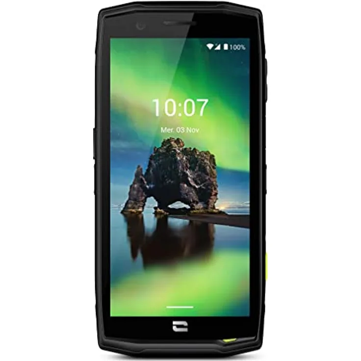 CROSSCALL Action-X5 Unlocked Smartphone 4G+ (Bildschirm: 5,45 Zoll - 64 GB - Dual Nano-SIM - Android 11) Schwarz