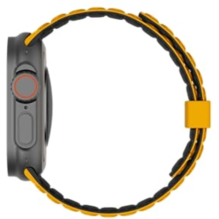 URBAN ARMOR GEAR UAG Pathfinder Silikonarmband, wendbar und magnetisch, kompatibel mit Apple Watch 49/46/45/44/42/41/40 mm, für Serie Ultra 2/Ultra/4–10/SE 2/SE, antimikrobiell, wasser- und schweißresistent – Bild 5