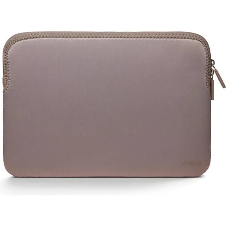 Trunk Neoprene Sleeve 13" für MacBook Air (M2/M3/M4), schützende Hülle in Portabella mit weichem Innenfutter und kratzfestem Reißverschluss