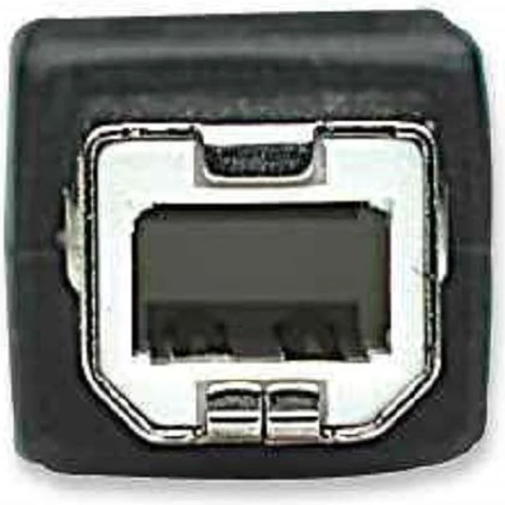 Manhattan - USB-Kabel - USB (M) bis USB Type B (M) - USB 2.0 - 300 V - 0.5 A - 50 cm - geformt - Schwarz (374507) – Bild 5