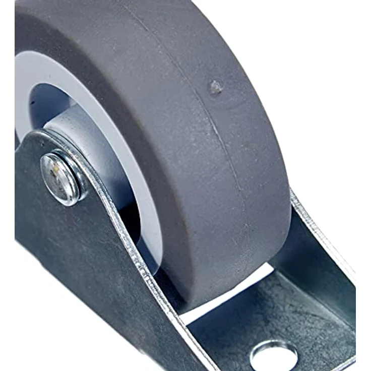 Dörner + Helmer Parkett-Bockrolle (50 x 19 mm, TPE-Rad) grau, 791340 - Preisvergleich – Bild 5