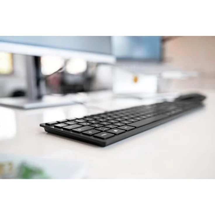 CHERRY KC 6000 SLIM - Tastatur - USB - Schweiz QWERTZ - CHERRY SX - Schwarz (JK-1600CH-2) – Bild 3