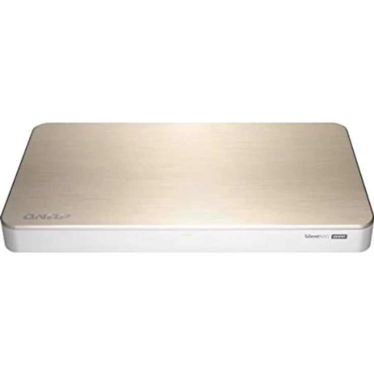 QNAP HS-453DX-8G lüfterloses Multimedia NAS-System, hybride Speicherstruktur, 10 GbE Konnektivität, HDMI 2.0 4k Ausganff, weiß – Bild 4
