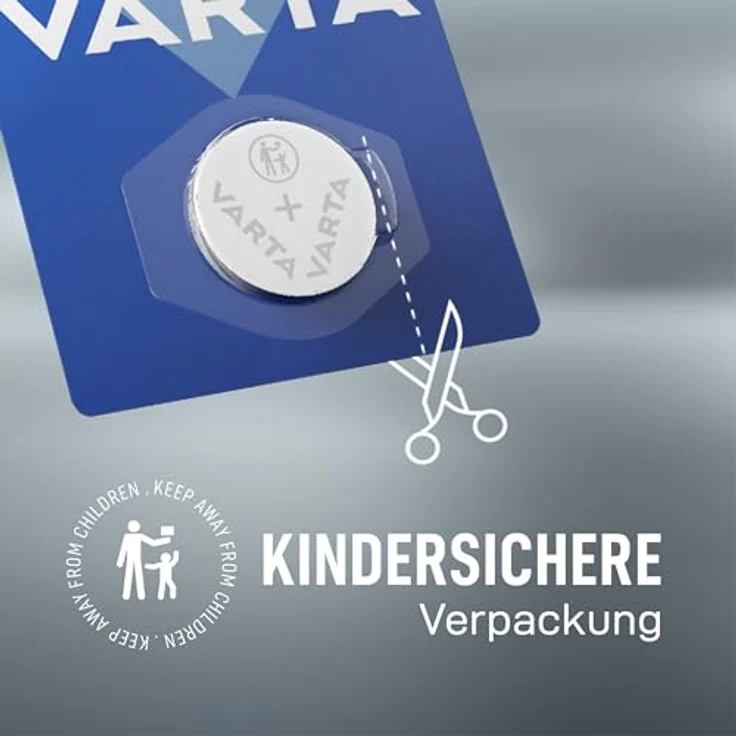 VARTA CR2016 Lithium Knopfzellen 3V Batterie in Original Blisterverpackung, 5er Pack – Bild 8
