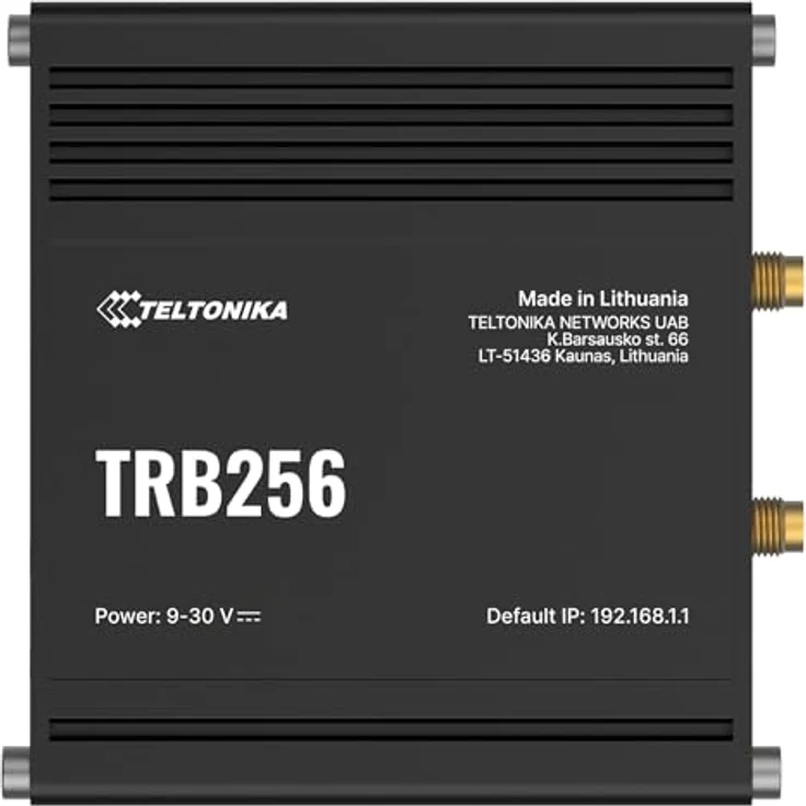 Teltonika TRB256, Industrial 4G NB-IoT Gateway und Router mit RS-485, RS-232 Schnittstellen, grau – Bild 2