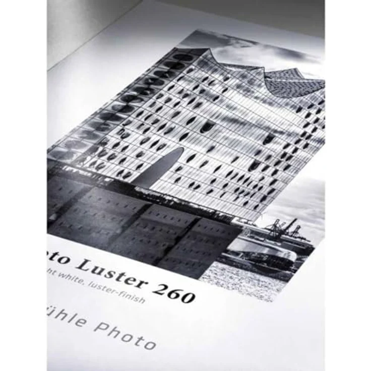 Hahnemühle Photo Luster Papier, 260 g/m², DIN A3, 297 x 420 mm, hellweiß, Fotopapier – Bild 2