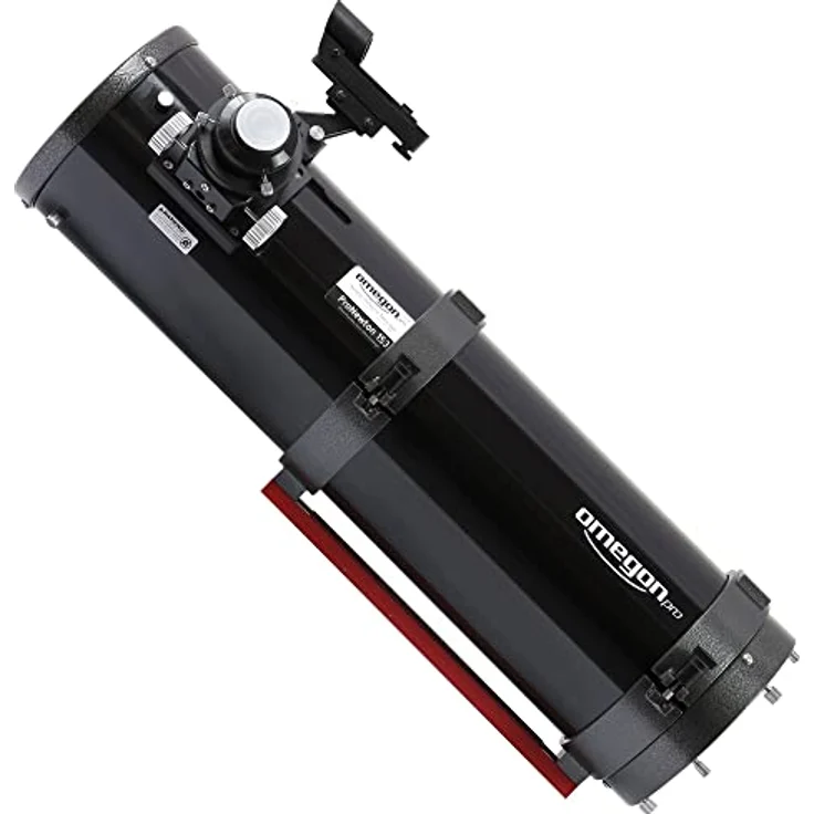 Omegon Teleskop ProNewton N 153/750 OTA, 2 Zoll Crayfordauszug, BK7 Hauptspiegel mit 94% Reflexion, ideal für Astrofotografie – Bild 1
