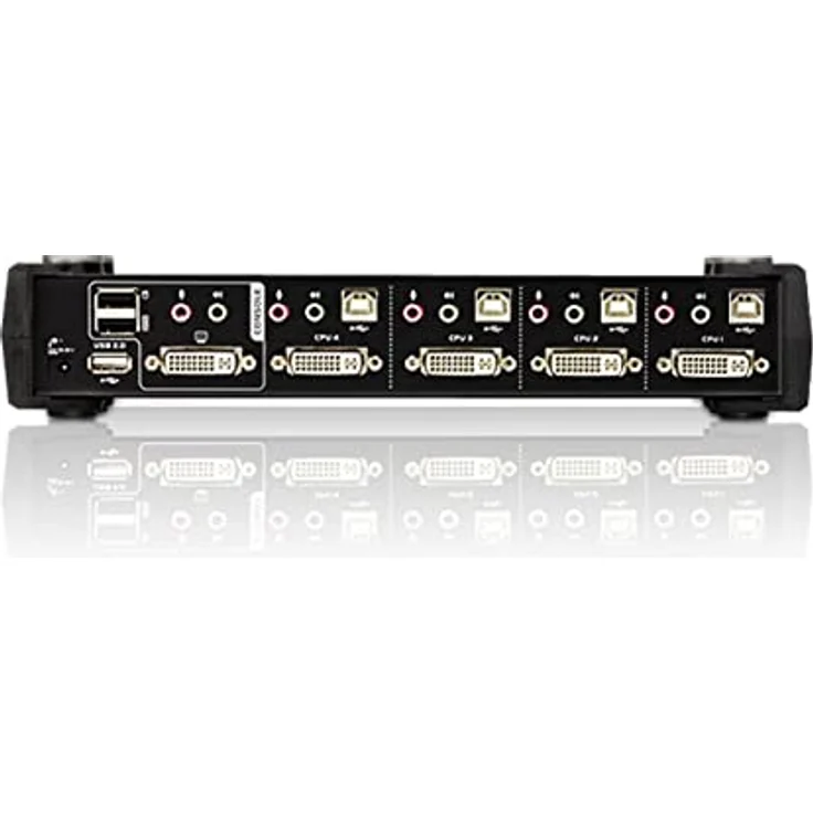 ATEN CubiQ CS1784A 4-Fach KVM Umschalter (DVI, USB 2.0, 2.1 Audio) – Bild 2