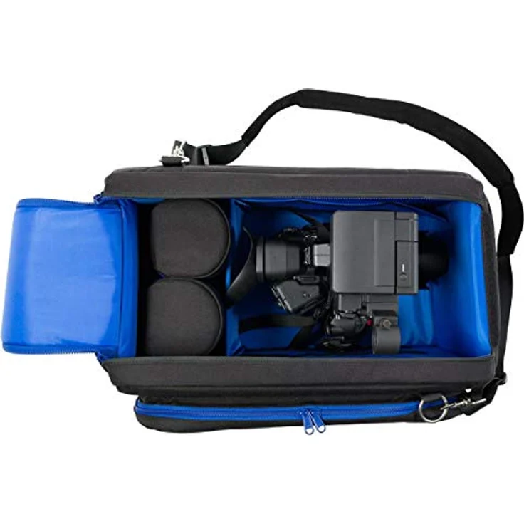 camRade Run&gunBag Cinema, Kameratasche für professionelle Kinokameras bis 47cm, wasserabweisend, schwarz – Bild 5