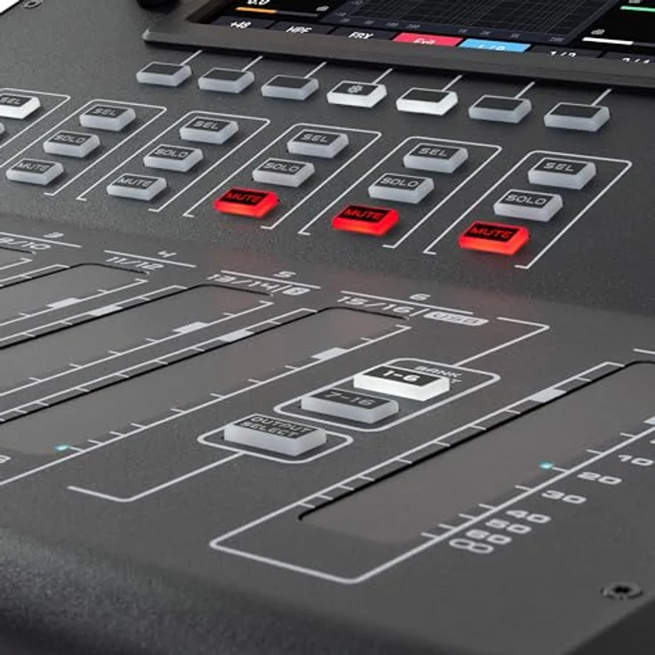 Alto TMD 16, 16-Kanal-Digitalmixer mit 100mm Touchfadern, 7"-Farbdisplay, Bluetooth-Streaming und 2x2 USB-Interface – Bild 18