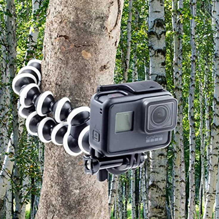 Digicharge Octopus Flexibel Stativ Halterung Ständer für GoPro Hero 8 7 6 5 4 3 Aktion Cam – Bild 6