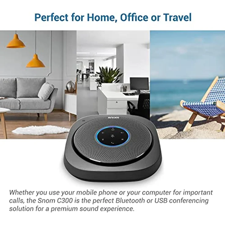 Snom Technology C300 Personal Conference Speaker (00004584) – Bild 4