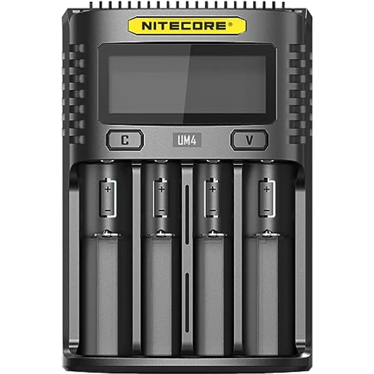 Nitecore UM4 4-Schacht USB-Ladegerät – Bild 2