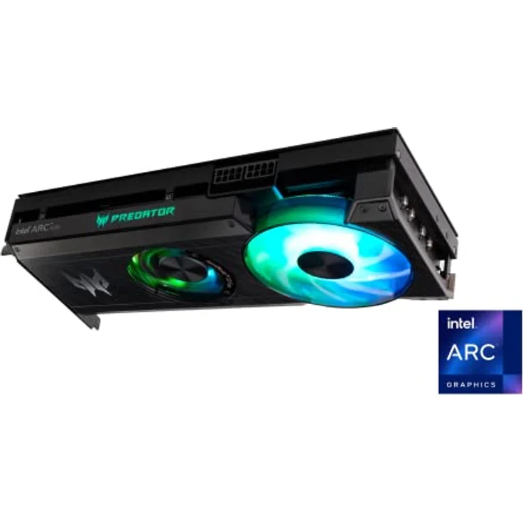 Predator BiFrost Intel Arc A770 Overclocking Grafikkarte | 16 GB GDDR6 256-Bit 18 Gbit/s | PCIe 4.0 | Dual Lüfter | Passen Sie RGB-Beleuchtungsfarben und -Effekte an | TPD 250 W | 1 x HDMI 2.1 & 3 x – Bild 5