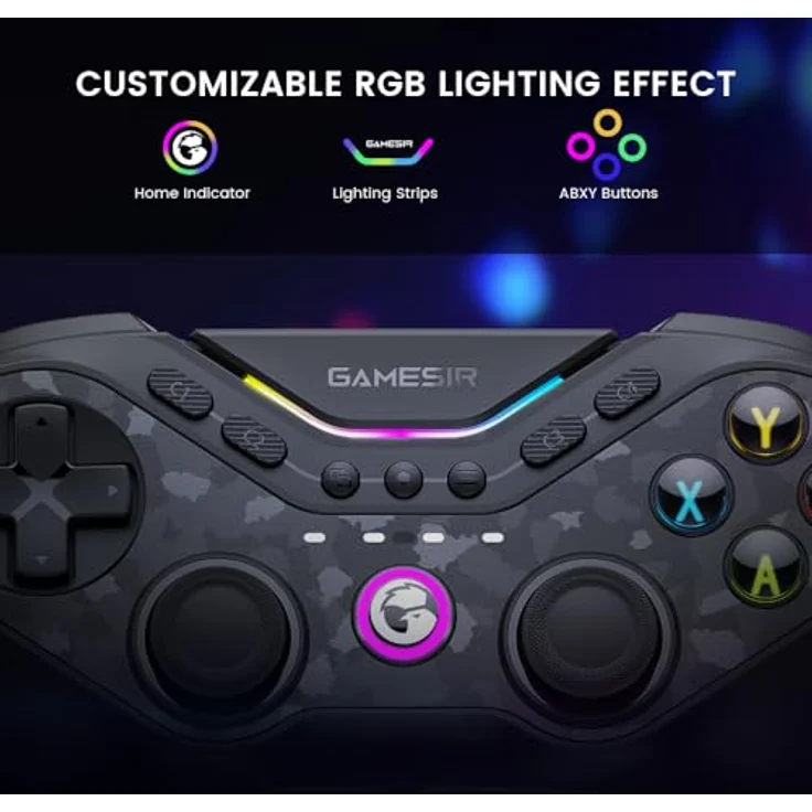 GameSir T3 Tarantula Pro, Wireless-Controller mit Hall-Effekt und 9 beweglichen Tasten für Nintendo – Bild 8