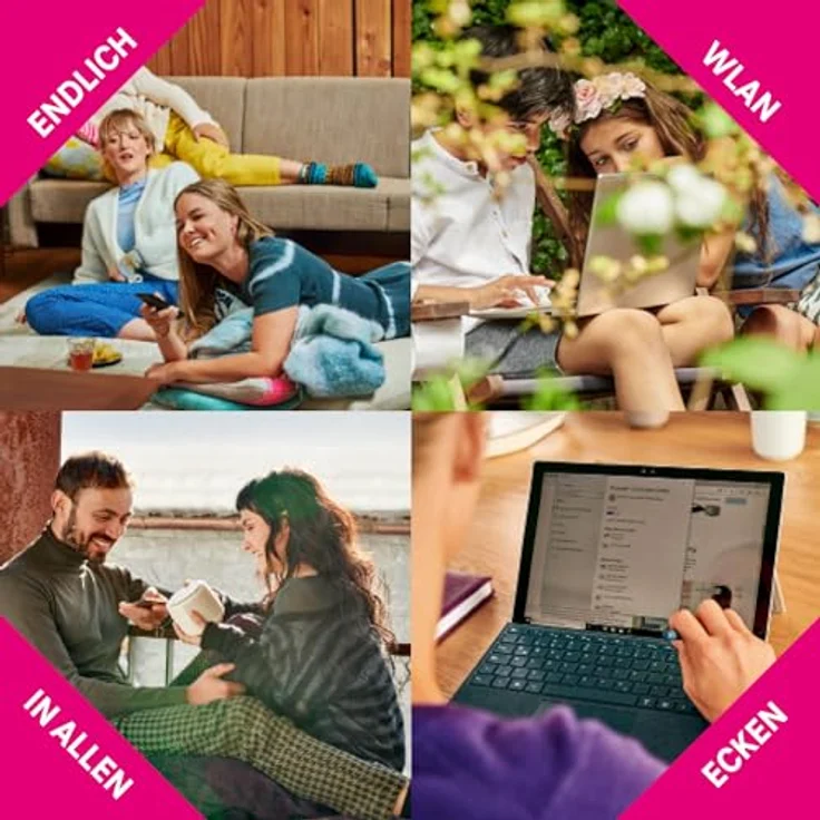 Telekom Router Speedport Smart 4 Plus I Wi-Fi 6 - bis zu 6000 Mbit/s I Glasfasermodem, WLAN-Mesh-Technologie & Magenta SmartHome Basis I ideal für Entertain TV in UHD & 4K I inkl. DECT Basisstation – Bild 5