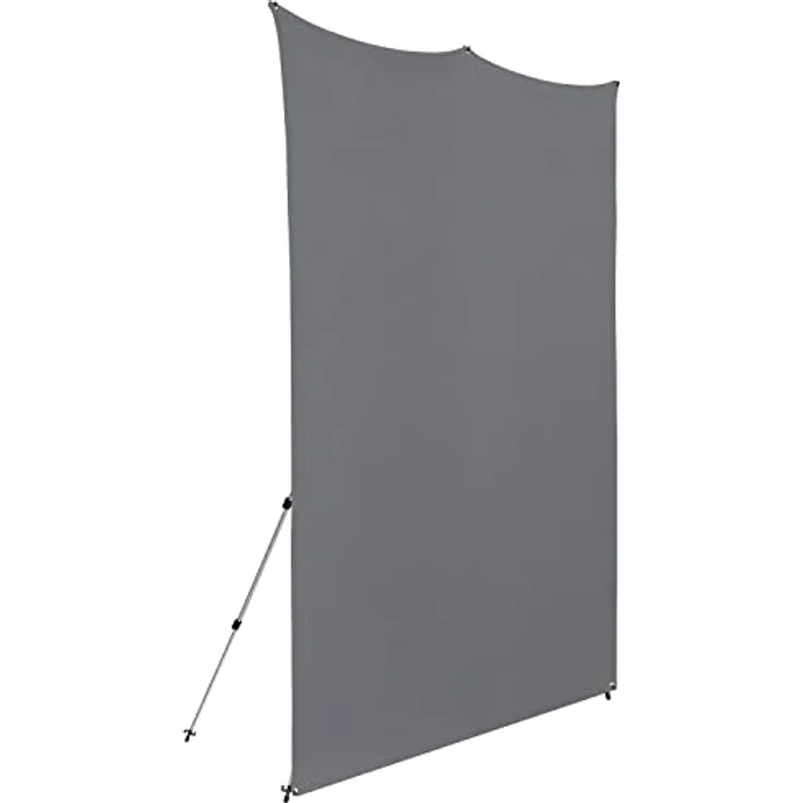 Westcott X-Drop Pro 3er-Pack Hintergrund-Set (2,4 x 2,4 m) inkl. schwarzen, grauen und weißen Fotografie-Hintergründen und robustem Ständer - Preisvergleich – Bild 5