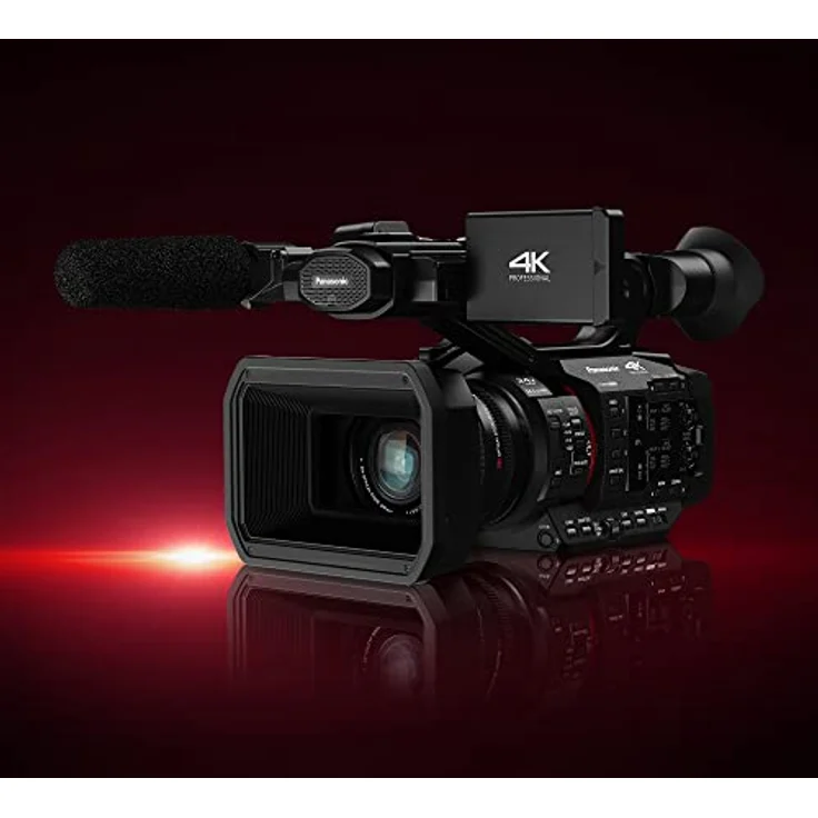 Panasonic HC-X2E, 4K 50p/60p Profi-Camcorder mit 20x optischem Zoom, Schwarz – Bild 5