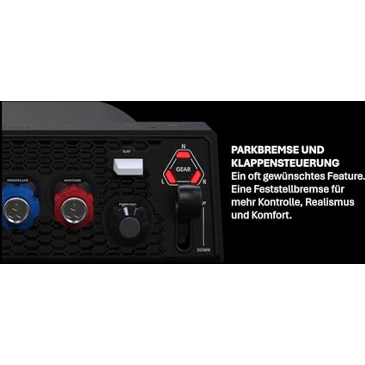 HONEYCOMB Sierra TPM Module, Drosselklappenquadrant für Allgemeine Luftfahrt mit Metallverniers und integrierten Bedienelementen – Bild 6
