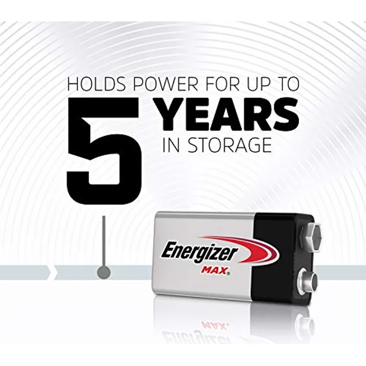 Energizer Max 9V Alkali Batterien, 2 Stück – Bild 5