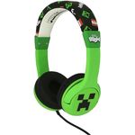 OTL Technologies Minecraft Kinder Headphones, Akustische Sicherheit bei 85 dB, Blau