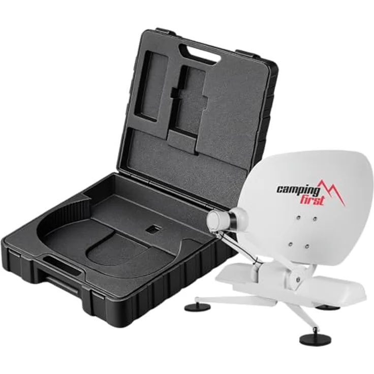 Camping First Satmex mobil 3, vollautomatische mobile Satellitenantenne mit 31dBi Signalverstärkung und Plug-&-Play Funktion – Bild 12