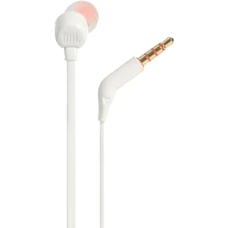 JBL TUNE 160, In-ear Kopfhörer mit JBL Pure Bass Sound und 3-Tasten-Fernbedienung, Weiß – Bild 7