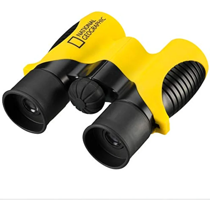 National Geographic Fernglas 6 x 21mm, Dachkant, Schwarz-Gelb, robust und kompakt – Bild 3