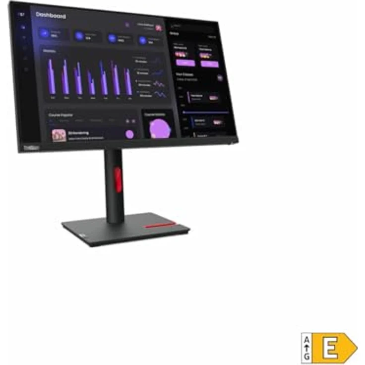 Lenovo TS/T24i-30 Monitor, Hochwertiges Office-Monitor mit flexiblem Design, langlebig – Bild 2