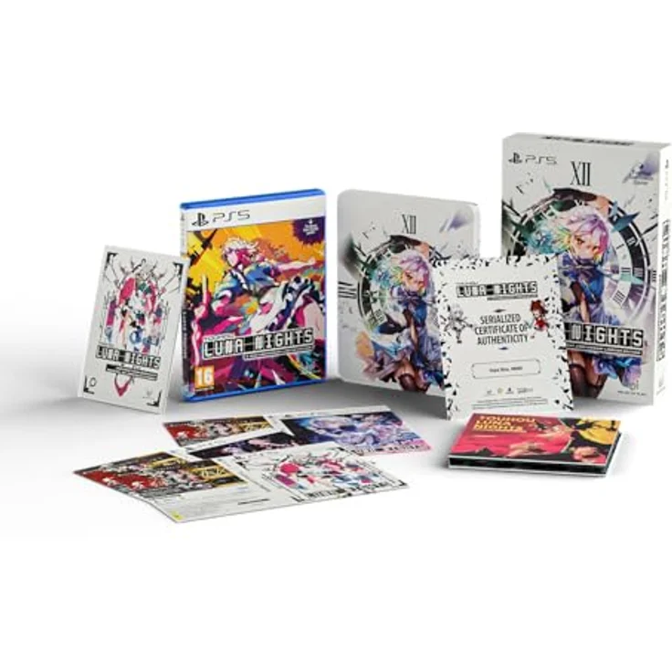 SELECTA PLAY Touhou Luna Nights Sammleredition (PS5), physisches Spiel mit SteelBook, Original-Soundtrack auf 2 CDs und Echtheitszertifikat – Bild 1