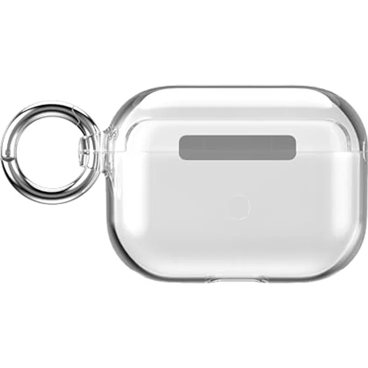 speck Presidio Perfect Clear Airpods Pro (Kopfhörer Tasche), Transparente Schutzhülle mit Karabiner – Bild 4