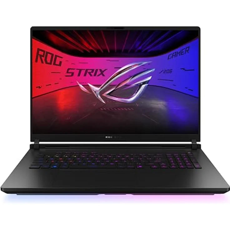 ASUS ROG Strix Scar 18 90NR0LS1-M000X0, Gaming Laptop mit Intel Core Ultra 9, 32 GB RAM, 1000 GB SSD und GeForce RTX 5070 Ti, 18" WQXGA Display, Windows 11 Home – Bild 1