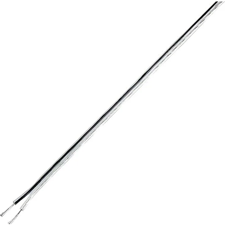 TRU COMPONENTS TC-7815696 Lautsprecherkabel 0.40mm² Transparent 50m