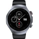 Knauermann Pro 3 Plus (2025) Smartwatch, mit Wechselband aus weichem Silikon und Ladekabel, Gesundheitsfunktionen