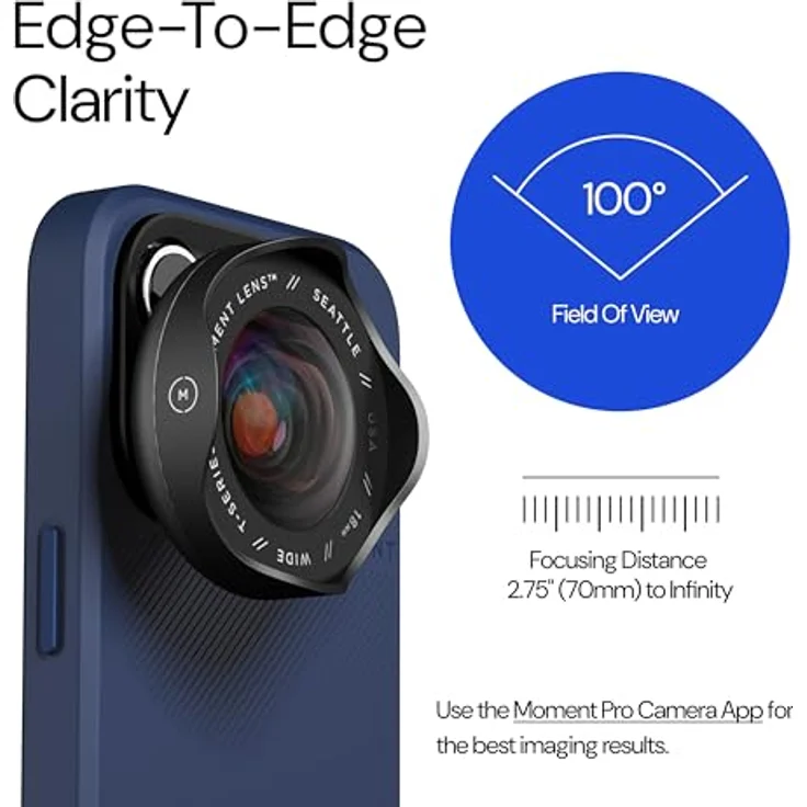 MOMENT Wide 18mm Lens T-Series, Weitwinkelobjektiv für Architektur- und Landschaftsaufnahmen, kompatibel mit iPhone 13 und neuer – Bild 7