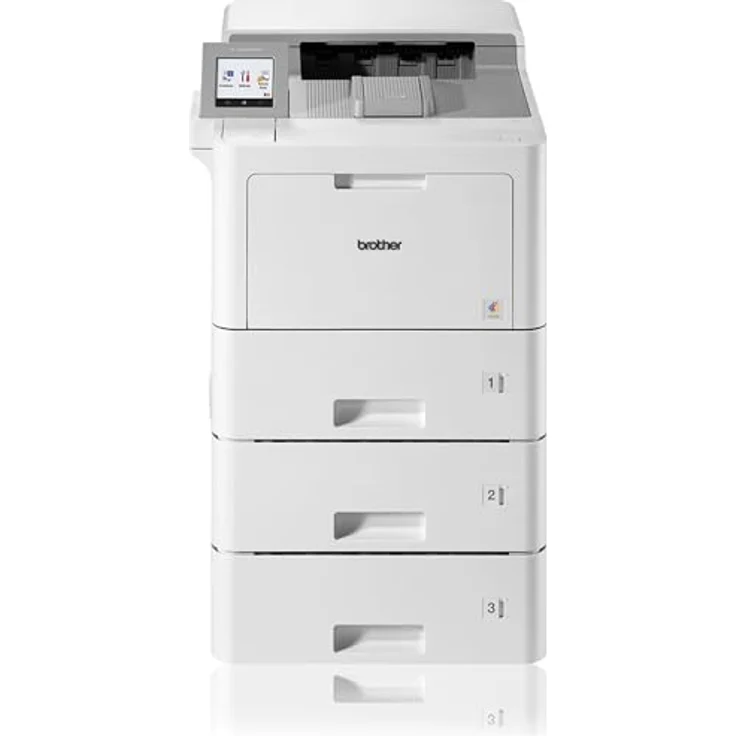 Brother HL-L9470CDNTT Farb-Laserdrucker grau, Duplex-Druck, Drahtlose Schnittstellen, Mobile Print-Funktion – Bild 3