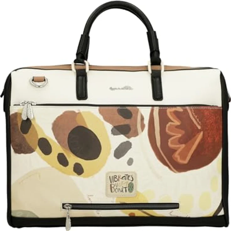 Anekke Alma Briefcase L, Multicolor Laptop-Tasche mit verstellbarem Schulterriemen, 41 x 30 x 7 cm – Bild 2