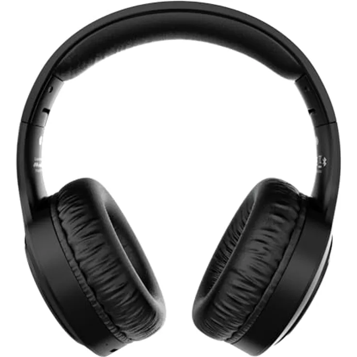 Meliconi Speak Now, Bluetooth Kopfhörer 5.3, drahtlos mit Mikrofon, hochwertiger Sound, kraftvoller Bass, maximaler Komfort, kompatibel mit Android und Apple
