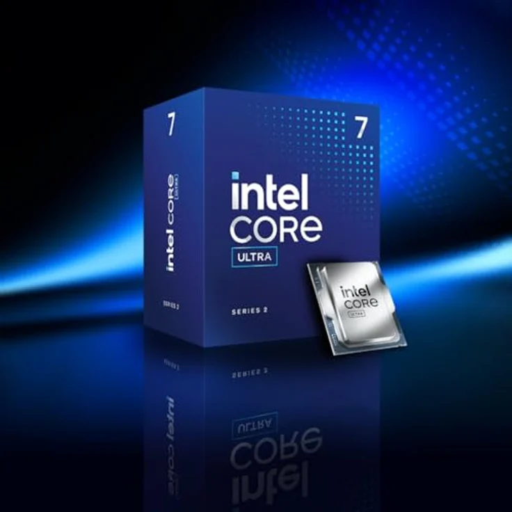 Intel Core™ Ultra 7 Desktop-Prozessor 265, 20 Kerne (8 P-cores + 12 E-cores), bis zu 5.3 GHz - PCIe 5.0/4.0, DDR5, 65W, inkl. Intel Laminar RM2 – Bild 1