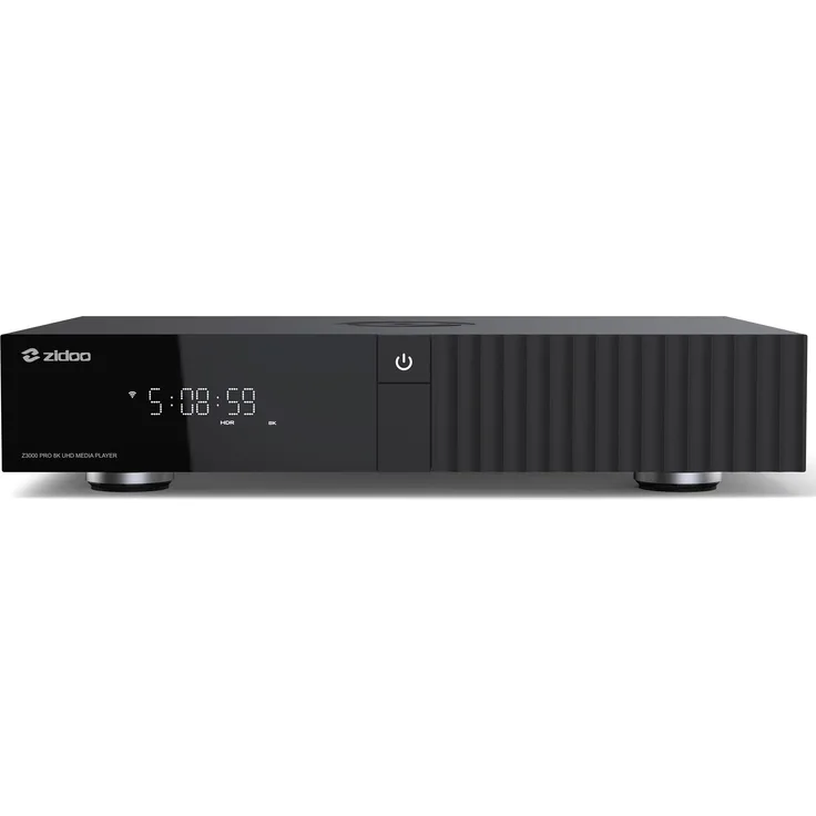 Zidoo Z3000 Pro, Android 8K Mediaplayer mit 8GB RAM, 64GB Speicher, 1 HDD-Schacht und Dolby Vision