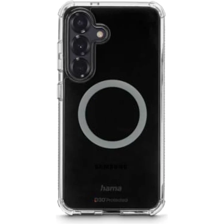 Hama 080588 Extreme Protect Cover für Samsung Galaxy S25, magnetisch, transparent, versandkostenfrei – Bild 7