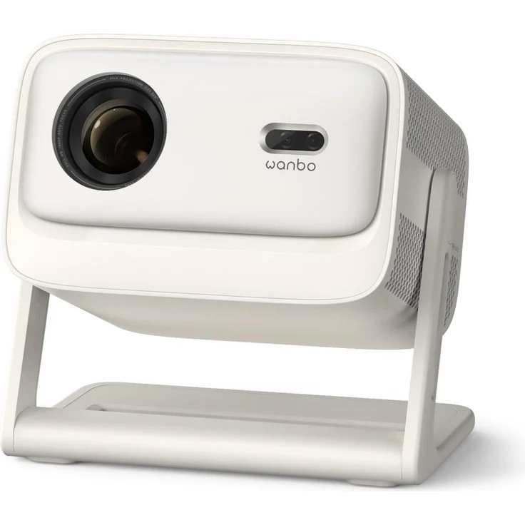 Wanbo Vali 1 Pro - Beige (Full HD, 900 lm), Beamer, Weiss