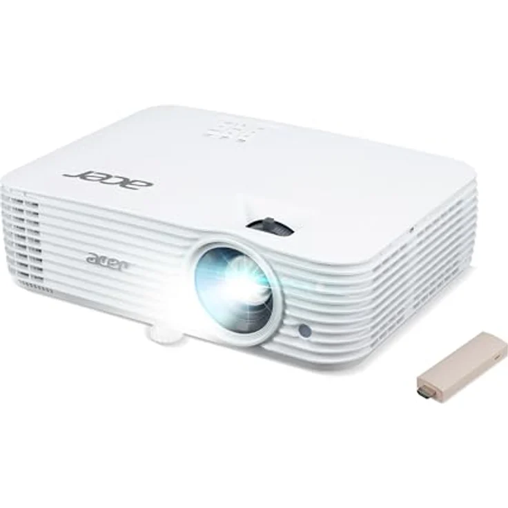 Acer H6815GTV Heimkino Beamer, 4.000 ANSI Lumen, 4K UHD, integrierter Google TV-Dongle, Weiss – Bild 3