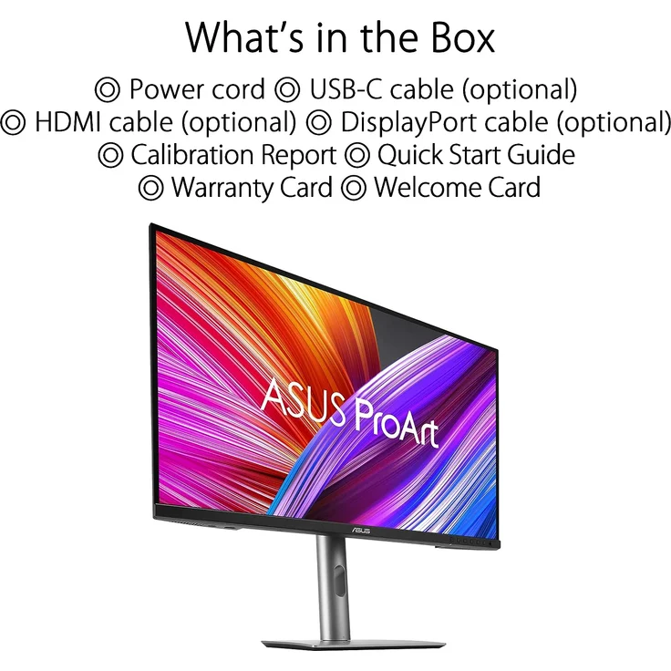 ASUS ProArt PA279CRV | 27 Zoll 4K UHD Professioneller Monitor | 16:9 IPS, 3840x2160 | ergonomisch, Pivot, Calman, hohe Farbtreue, DisplayHDR 400 | DisplayPort, HDMI, 96W USB-C, USB-Hub, Speaker – Bild 7