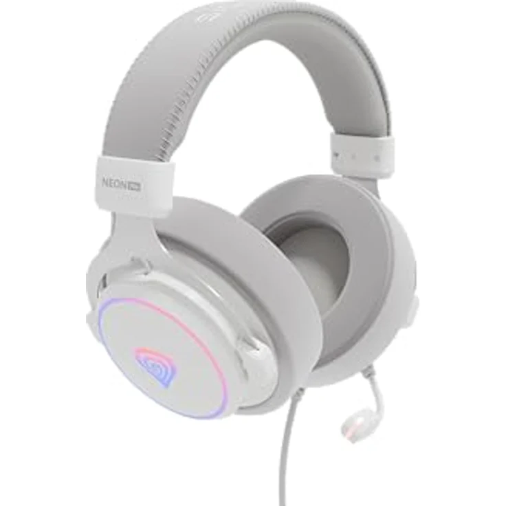 Genesis Neon 764 Gaming Kopfhörer, Kabelgebunden, 20 - 20000 Hz, 425 g, Weiß – Bild 3