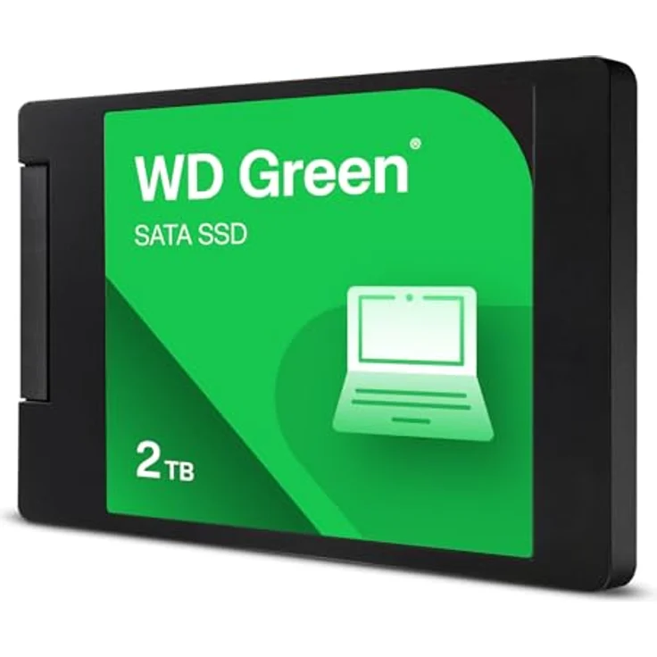 WD Green SATA SSD 2TB, 2.5 Zoll, schnelle Leserate bis 6 Gbit/s, kompakt, kosteneffiziente Speicherlösung – Bild 2